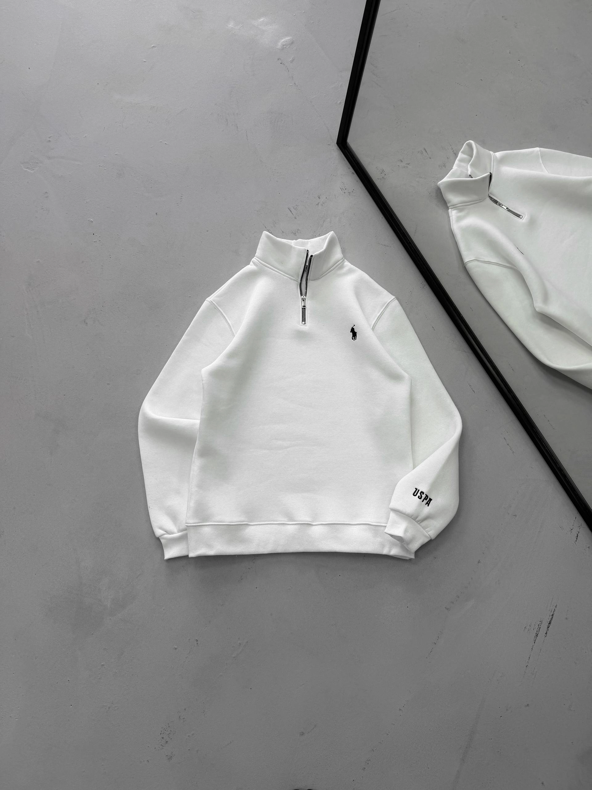 BEYAZ - POLO MARKA - SWEATSHIRT
