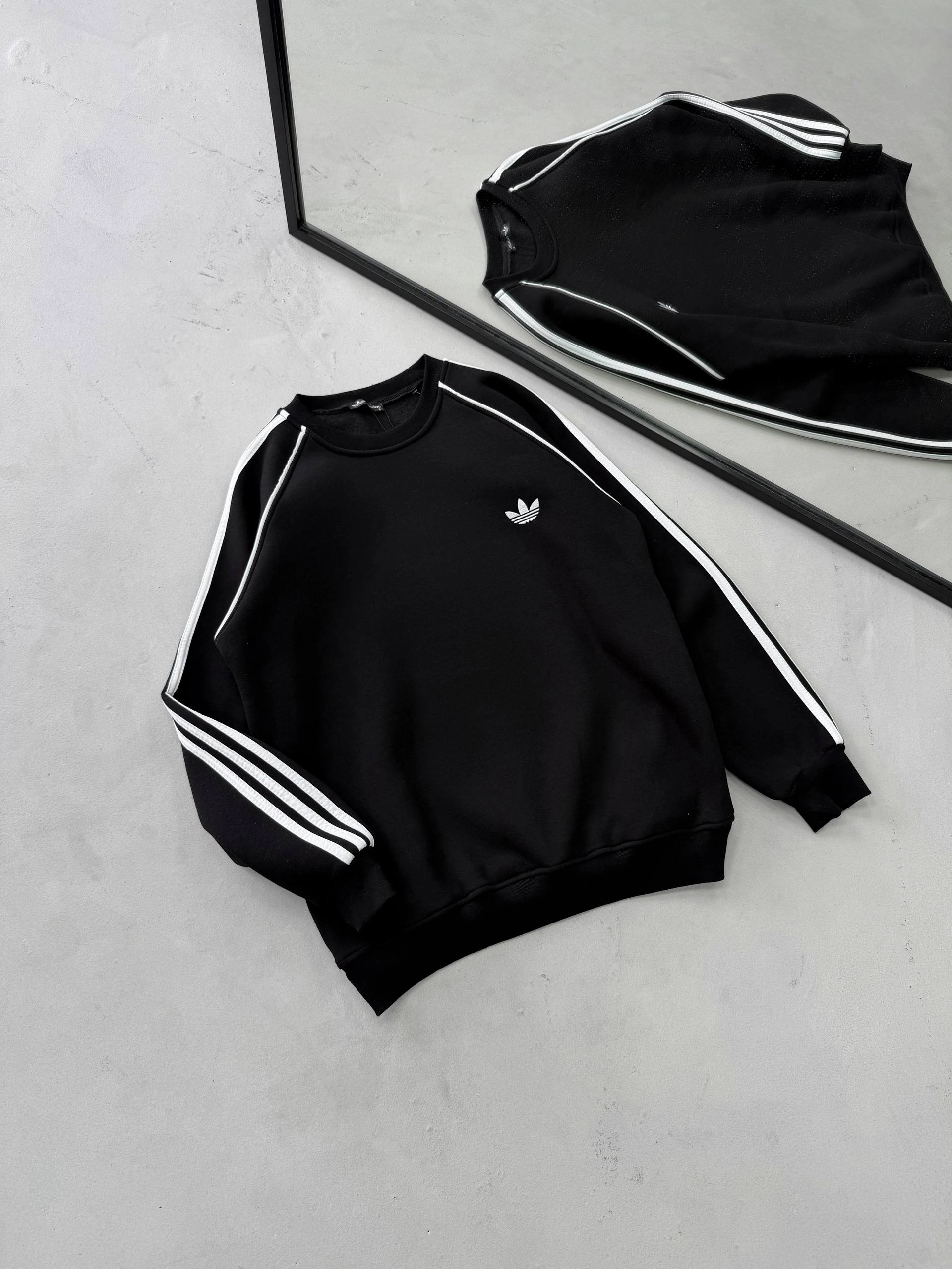 SİYAH - ADİDAS MARKA - SWEATSHIRT