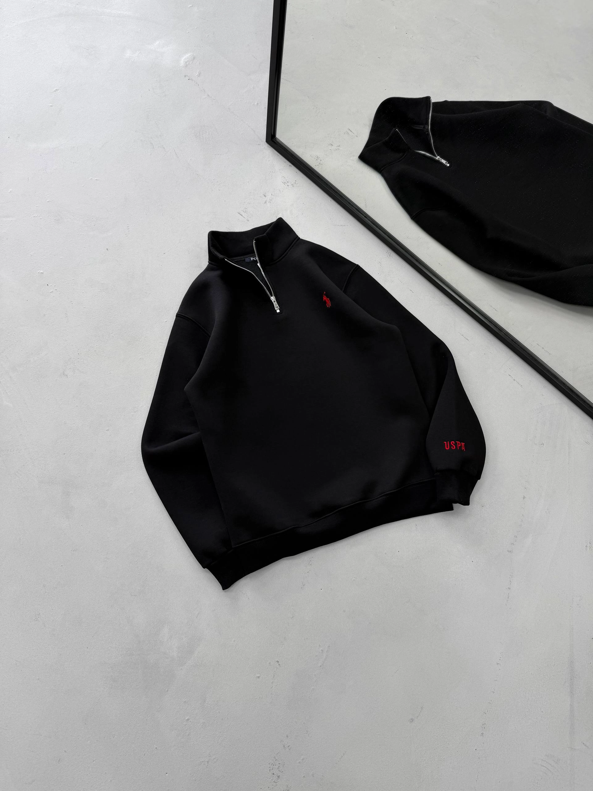 SİYAH - POLO MARKA - SWEATSHIRT