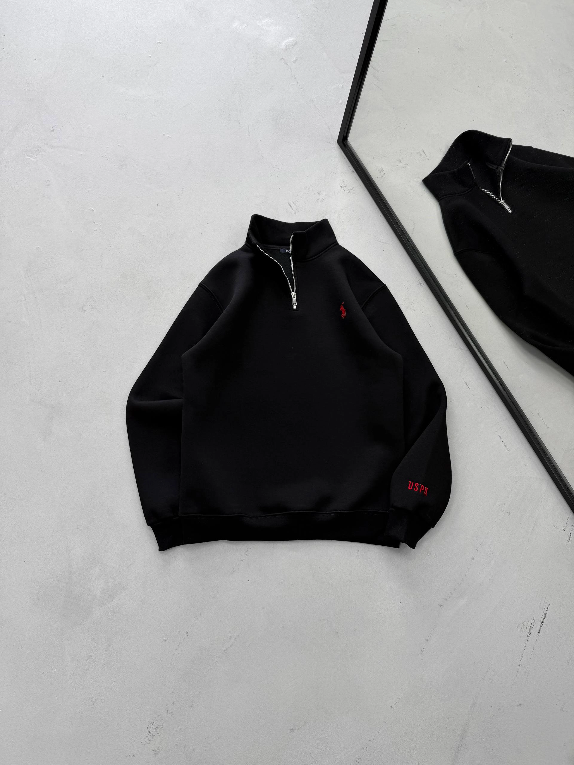 SİYAH - POLO MARKA - SWEATSHIRT