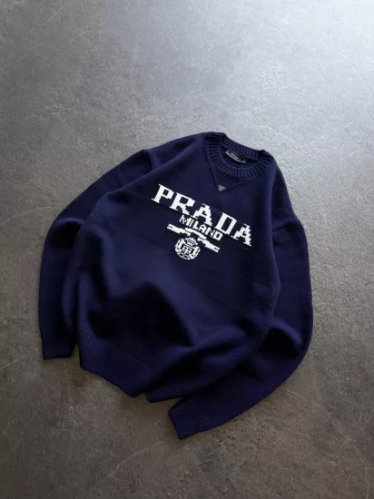 LACİVERT - PRADA MARKA - TRİKO