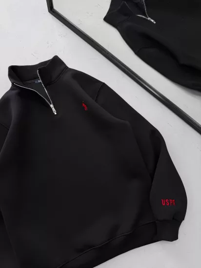 SİYAH - POLO MARKA - SWEATSHIRT